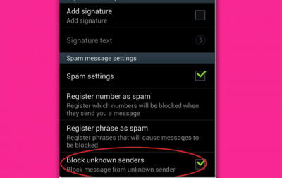 What Happens When You Register A Number As A Spam On Samsung Galaxy